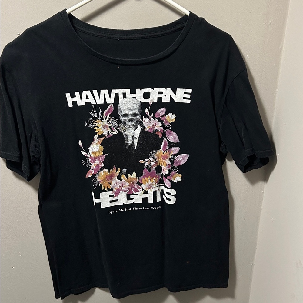 Hawthorne heights with Floral Skull Design